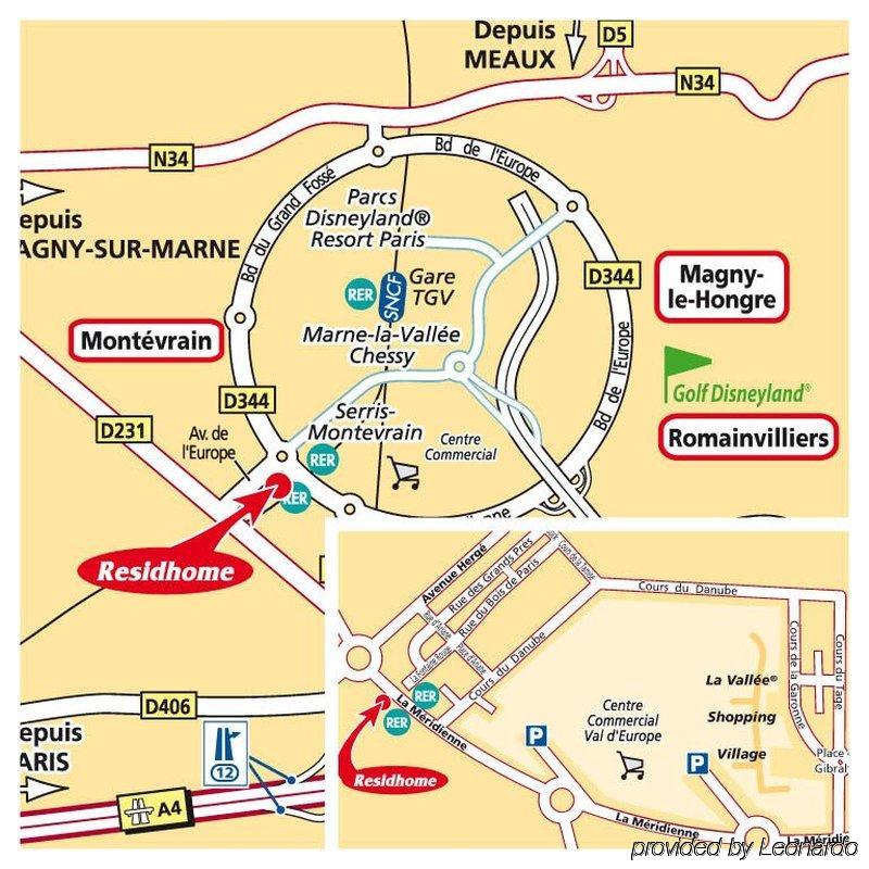 Aparthotel Residhome Val D'europe 4*